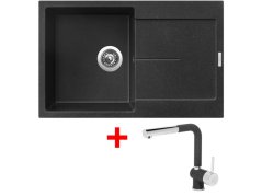 Sinks ULTIMA 790 Granblack + Mix 3 P GR Sinks ULTIMA 790 Granblack + Mix 3 P GR