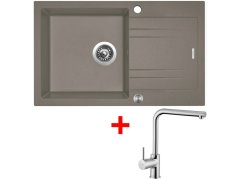 Sinks LINEA 780 XC Truffle + Elka Sinks LINEA 780 XC Truffle + Elka