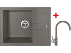 Sinks AMANDA 650 Truffle + Vitalia GR Sinks AMANDA 650 Truffle + Vitalia GR