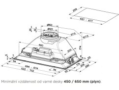 Vestavná digestoř Faber INKA SMART HC X A52 Vestavná digestoř Faber INKA SMART HC X A52