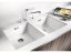Granitový dřez Blanco SUBLINE 400 U Silgranit aluminium s táhlem
