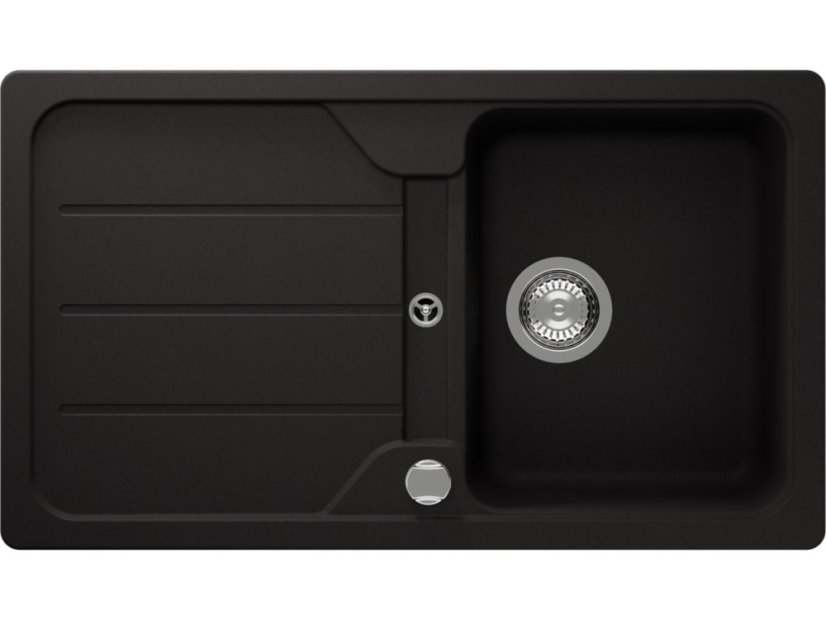 Granitový drez Schock Formhaus D-100-A Nero