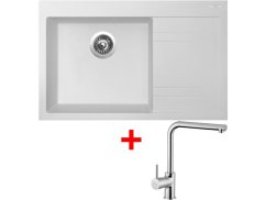 Set Sinks RIM 780 L Milk + Elka Set Sinks RIM 780 L Milk + Elka