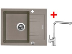 Sinks LINEA 600 XC Truffle + Elka Sinks LINEA 600 XC Truffle + Elka