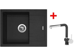 Sinks LINEA 600 Granblack + Mix 3 P GR