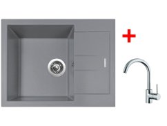 Set Sinks Amanda 650 Nanogrey + Mix 35 Set Sinks Amanda 650 Nanogrey + Mix 35