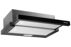 Concept OPV3560bc Black výsuvná digestoř 60 cm