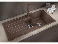 Granitový drez Blanco LEGRA 6 S káva