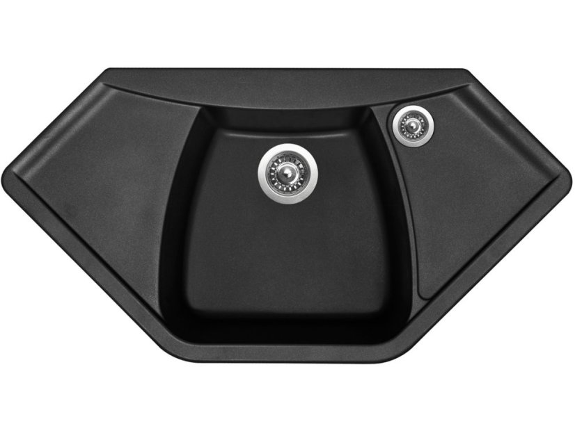 Set Sinks Naiky 980 Pureblack + Vitalia GR