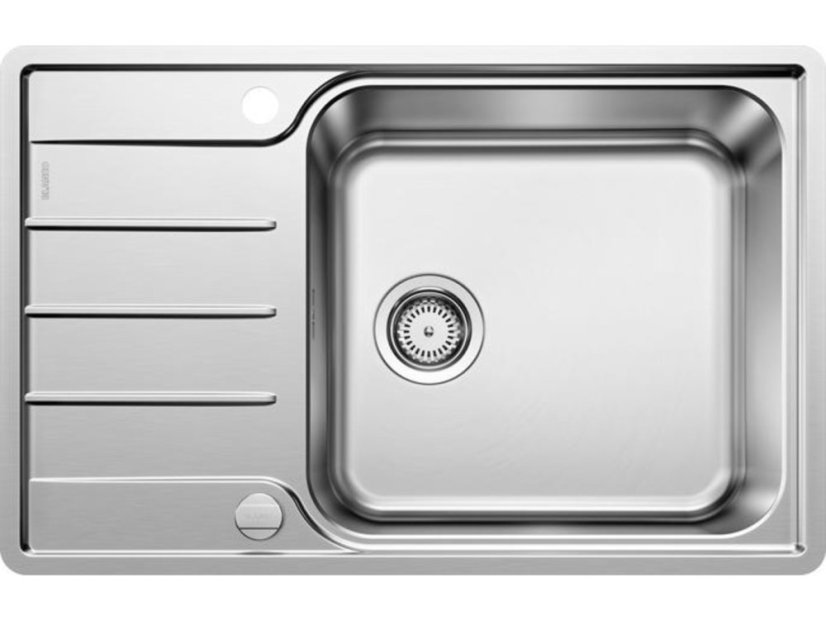Nerezový drez Blanco LEMIS XL 6 S-IF Compact nerez kartáčovaný s excentrom