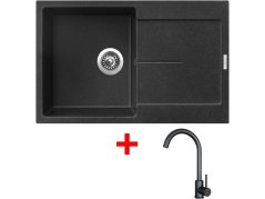 Sinks ULTIMA 790 Granblack + ARCO čierná matná Sinks ULTIMA 790 Granblack + ARCO čierná matná