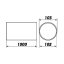 Flexo hliníková hadice SEMI 102 x1000mm Flexo hliníková hadice SEMI 102 x1000mm