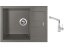 Set Sinks AMANDA 650 Truffle + baterie Sinks MIX 350 P chrom