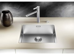Nerezový dřez Blanco CLARON 500-U InFino Nerez durinox bez táhla