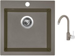 Set Sinks VIVA 455 Truffle + baterie Sinks MIX 35 Truffle Set Sinks VIVA 455 Truffle + baterie Sinks MIX 35 Truffle