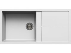 Granitový dřez Elleci Unico 480 Bianco G68
