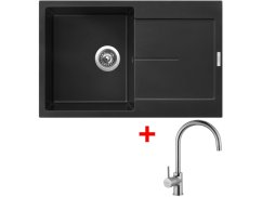 Sinks Ultima 790 Pureblack + Vitalia Sinks Ultima 790 Pureblack + Vitalia