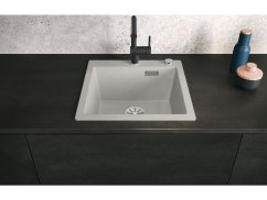 Granitový drez Blanco PLEON 5 InFino biela s excentrom Granitový drez Blanco PLEON 5 InFino biela s excentrom