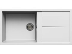 Granitový dřez Elleci Unico 480 Bianco G68 Granitový dřez Elleci Unico 480 Bianco G68