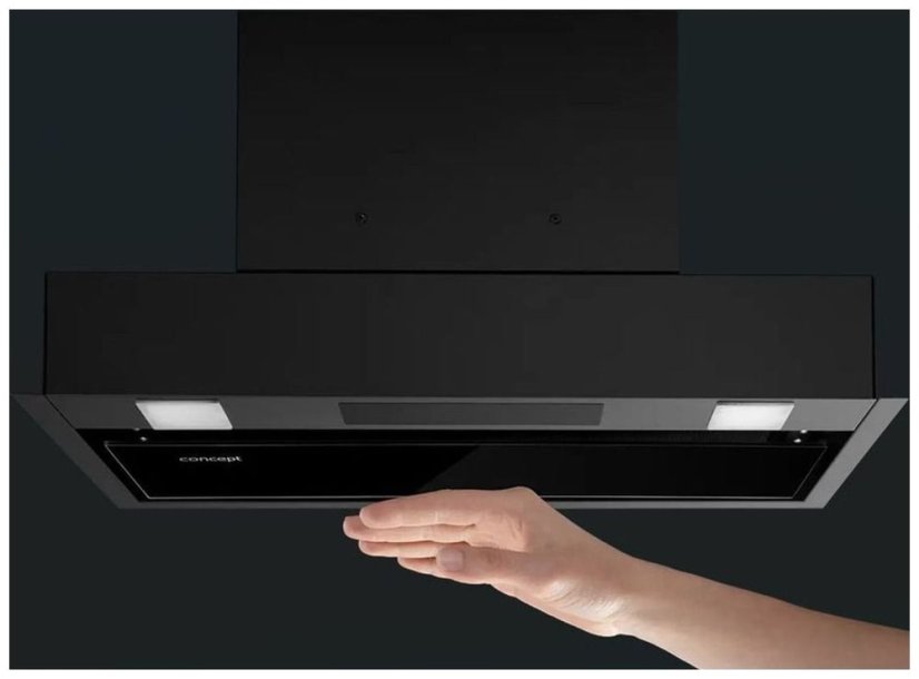 Concept Nontouch control OPI7060bc Black vestavná digestoř - 11
