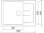 Set Sinks AMANDA 650 Granblack + batéria Sinks LEGENDA S Granblack