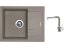 Set Sinks LINEA 600 N Truffle + batéria Sinks MIX 3 P Truffle