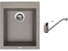 Set Sinks CUBE 410 Truffle + batéria Sinks Pronto Truffle Set Sinks CUBE 410 Truffle + batéria Sinks Pronto Truffle
