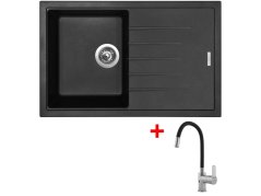 Sinks BEST 780 Pureblack + Flexia Sinks BEST 780 Pureblack + Flexia