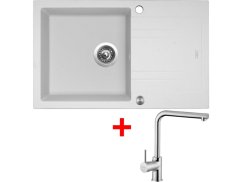 Sinks LINEA 780 XC Milk + Elka Sinks LINEA 780 XC Milk + Elka