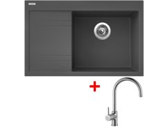Set Sinks RIM 780 P Titanium + Vitalia Set Sinks RIM 780 P Titanium + Vitalia