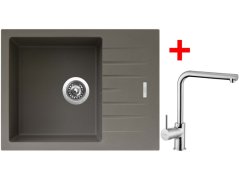 Sinks PERFECTO 650 Truffle + Elka Sinks PERFECTO 650 Truffle + Elka