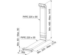 Franke Sada pro recirkulaci přes mřížku (sokl 6 cm) Franke Sada pro recirkulaci přes mřížku (sokl 6 cm)
