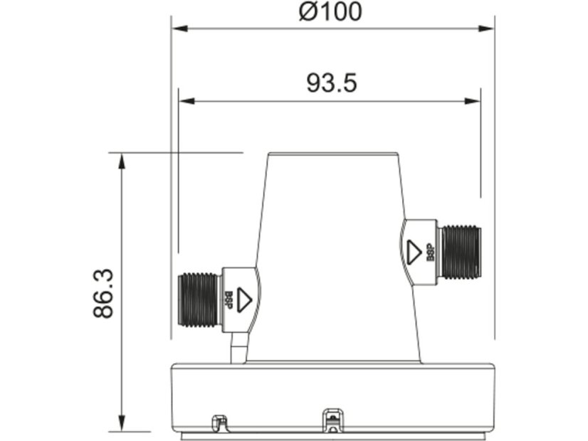 Filtrační sada Franke Pro M (Filtr + hlavice) - 5