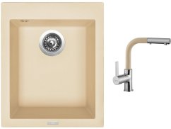 Set Sinks CUBE 410 Sahara + baterie Sinks ENIGMA S Sahara Set Sinks CUBE 410 Sahara + baterie Sinks ENIGMA S Sahara