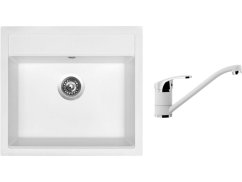 Set Sinks SOLO 560 Milk + baterie Sinks Pronto Milk Set Sinks SOLO 560 Milk + baterie Sinks Pronto Milk
