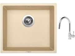 Set Sinks FRAME 457 Sahara + baterie Sinks MIX 35 P chrom