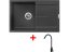 Sinks ULTIMA 790 Metalblack + ELASTA čierná matná