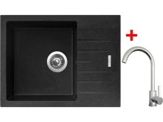 Sinks PERFECTO 650 Granblack + ARCO celonerezová Sinks PERFECTO 650 Granblack + ARCO celonerezová