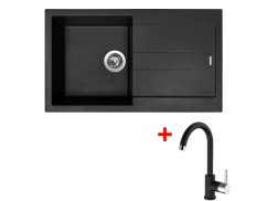 Set Sinks Amanda 860 Nanoblack + Mix 35 Nanoblack Set Sinks Amanda 860 Nanoblack + Mix 35 Nanoblack