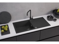 Granitový dřez Alveus Cadit 50 černý 91