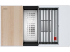 Granitový dřez Franke KNG PRO 110-62 Bílá-led - 2