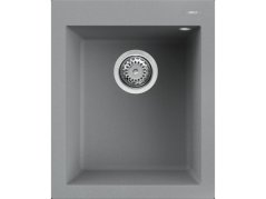 Granitový drez Elleci Quadra 100 Cemento G48 Granitový drez Elleci Quadra 100 Cemento G48