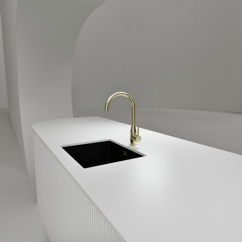 Dřezová baterie Schock Kavus White Gold - 4