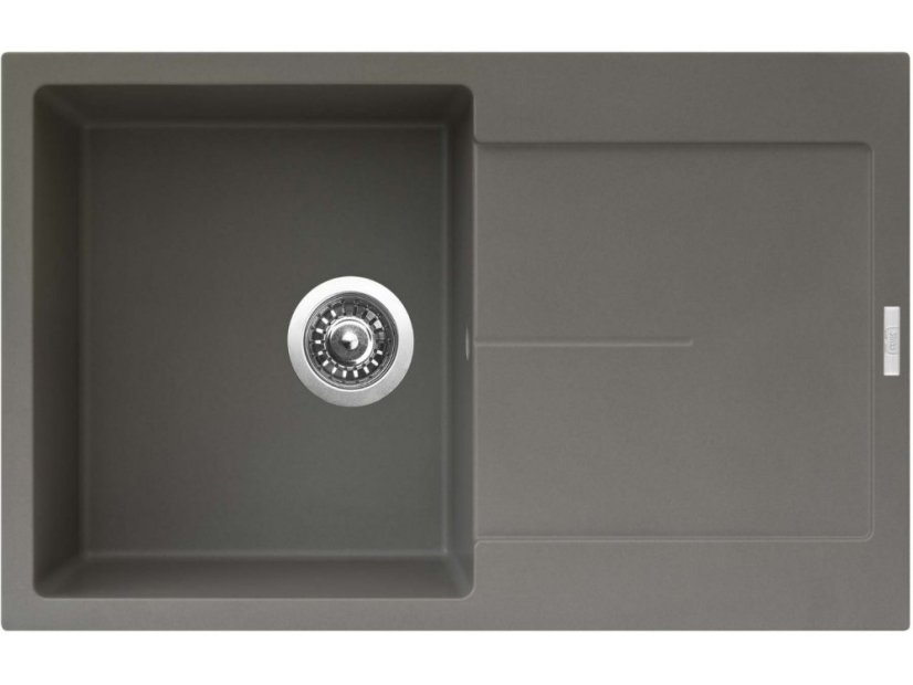 Sinks ULTIMA 790 Truffle + ELASTA S černá matná
