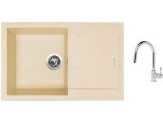 Set Sinks AMANDA 780 Sahara + baterie Sinks MIX 35 P chrom
