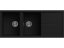 Granitový drez Elleci Unico 500 Black K86