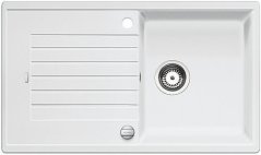 Granitový dřez Blanco ZIA 5 S bílá soft s excentrem Granitový dřez Blanco ZIA 5 S bílá soft s excentrem