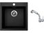 Set Sinks VIVA 455 Granblack + batéria Sinks MIX 3 S Chróm