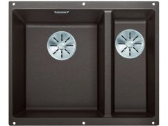 Granitový drez Blanco SUBLINE 340/160 U InFino káva bez tiahla drez vľavo Granitový drez Blanco SUBLINE 340/160 U InFino káva bez tiahla drez vľavo