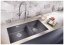 Granitový drez Blanco SUBLINE 480/320 U Čierná